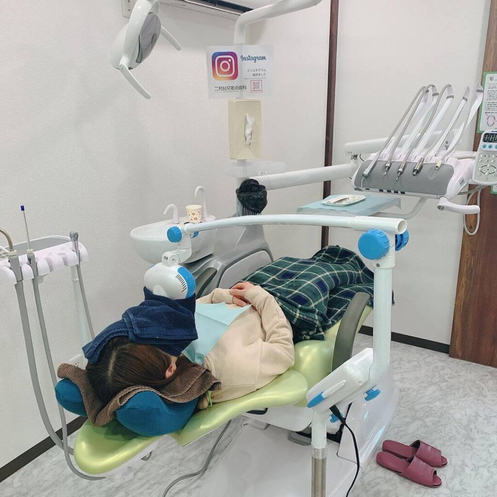 ポリリン酸ホワイトニング風景